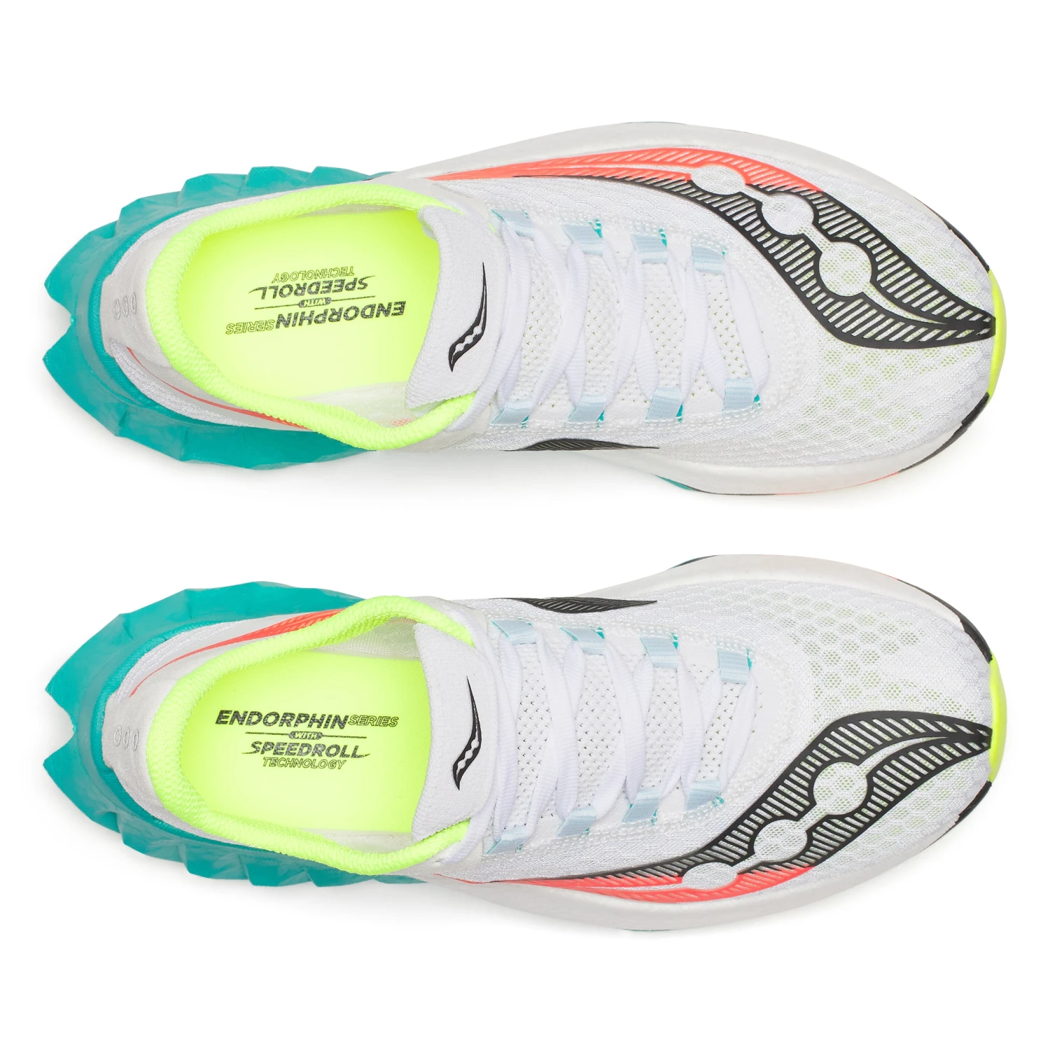 Saucony Women's Endorphin Pro 4 (97 - White/Mutant) 4 Saucony Women's Endorphin Pro 4 (97 - White/Mutant) - Image 4