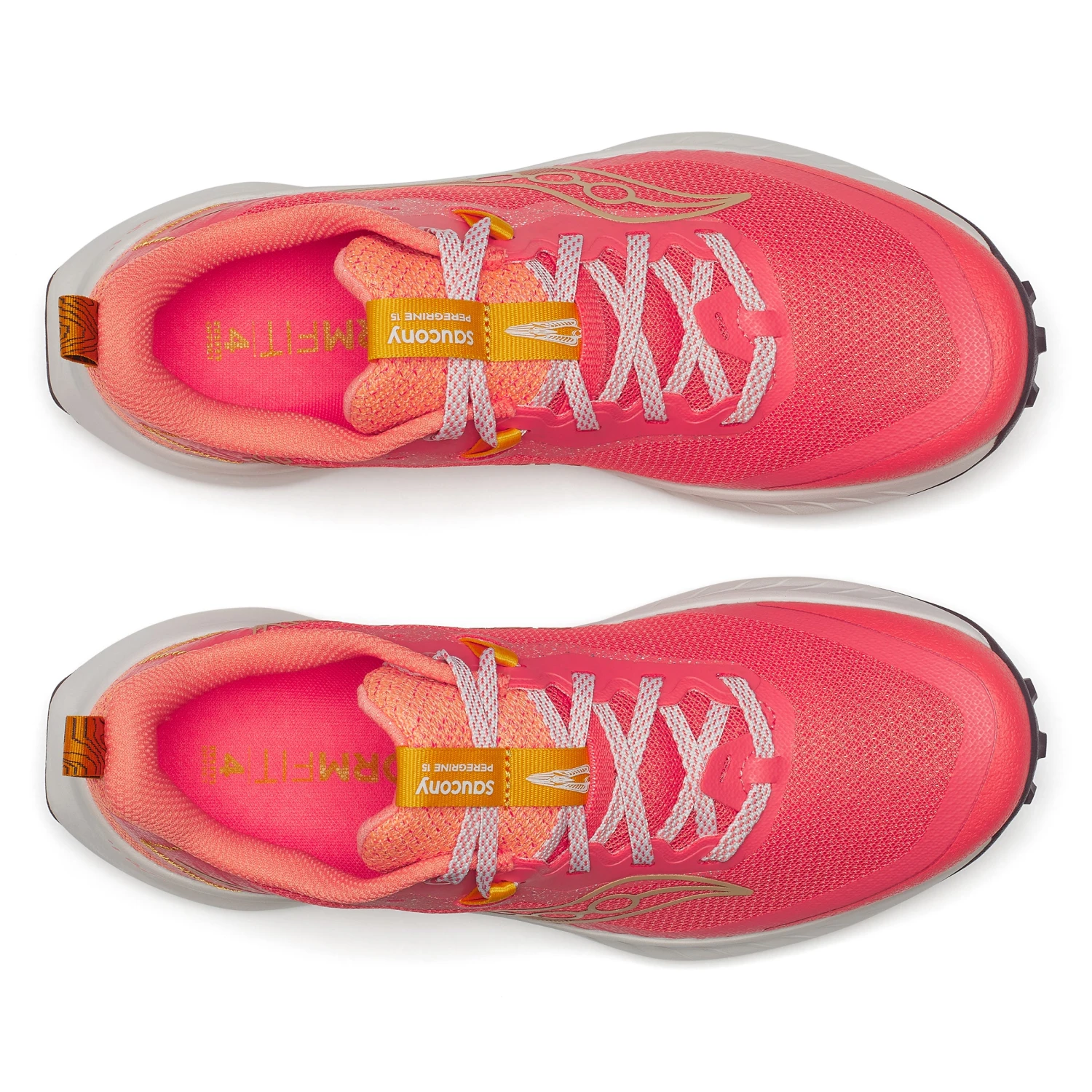Saucony Women's Peregrine 15 (245 - Coral/Salmon) 4 Saucony Women's Peregrine 15 (245 - Coral/Salmon) - Image 4