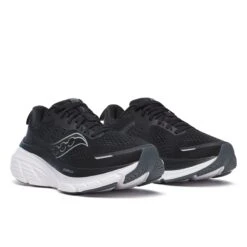 Saucony Women's Guide 18 WIDE (100 - Black/White) 8 Saucony Women's Guide 18 WIDE (100 - Black/White) -Shoes Fashion Store S10998 100 2