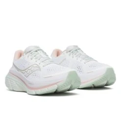 Saucony Women's Guide 18 (220 - White/Mist) 8 Saucony Women's Guide 18 (220 - White/Mist) -Shoes Fashion Store S10998 220 2