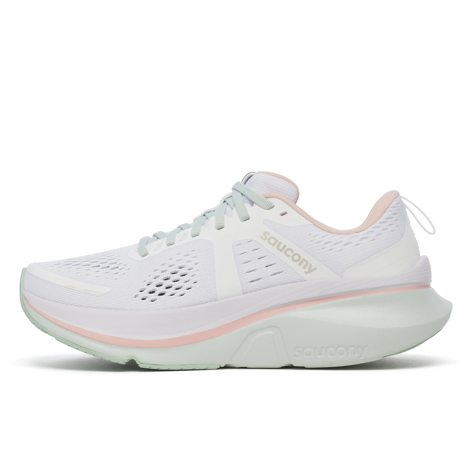 Saucony Women's Guide 18 (220 - White/Mist) 2 Saucony Women's Guide 18 (220 - White/Mist) - Image 2