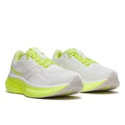 Saucony Women's Ride 18 (143 - White/Sunny) 8 Saucony Women's Ride 18 (143 - White/Sunny) -Shoes Fashion Store S11000 143 2
