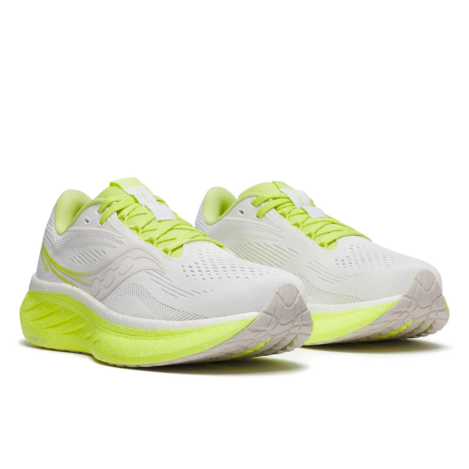 Saucony Women's Ride 18 (143 - White/Sunny) 3 Saucony Women's Ride 18 (143 - White/Sunny) - Image 3