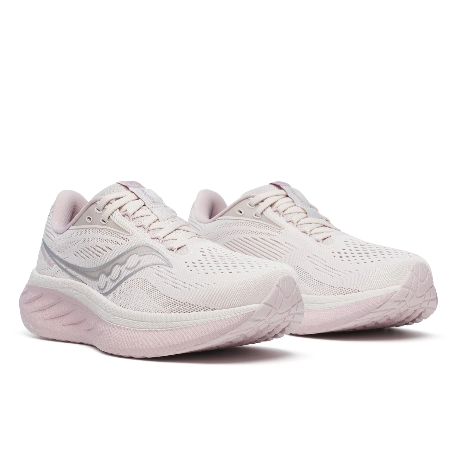 Saucony Women's Ride 18 (151 - Moon/Woodrose) 2 Saucony Women's Ride 18 (151 - Moon/Woodrose) - Image 2