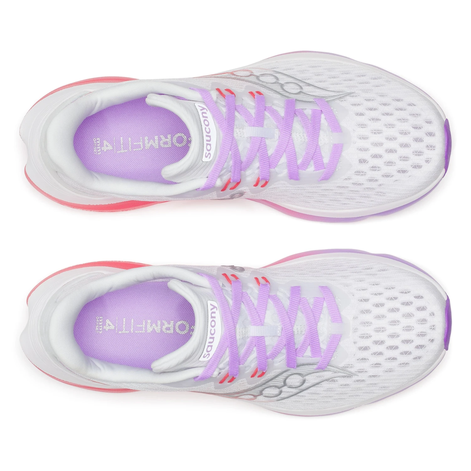 Saucony Women's Kinvara 16 (241 - White/Crocus) 4 Saucony Women's Kinvara 16 (241 - White/Crocus) - Image 4