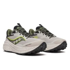 Saucony Men's Xodus Ultra 3 (163 - Dove/Olivine) -Shoes Fashion Store S20914 163 2