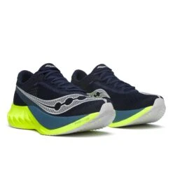 Saucony Men's Endorphin Pro 4 (222 - Navy/Citron) -Shoes Fashion Store S20939 222 2