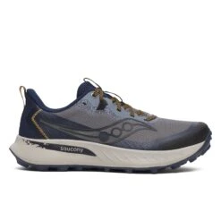 Saucony Men's Peregrine 15 (162 - Cinder/Navy)