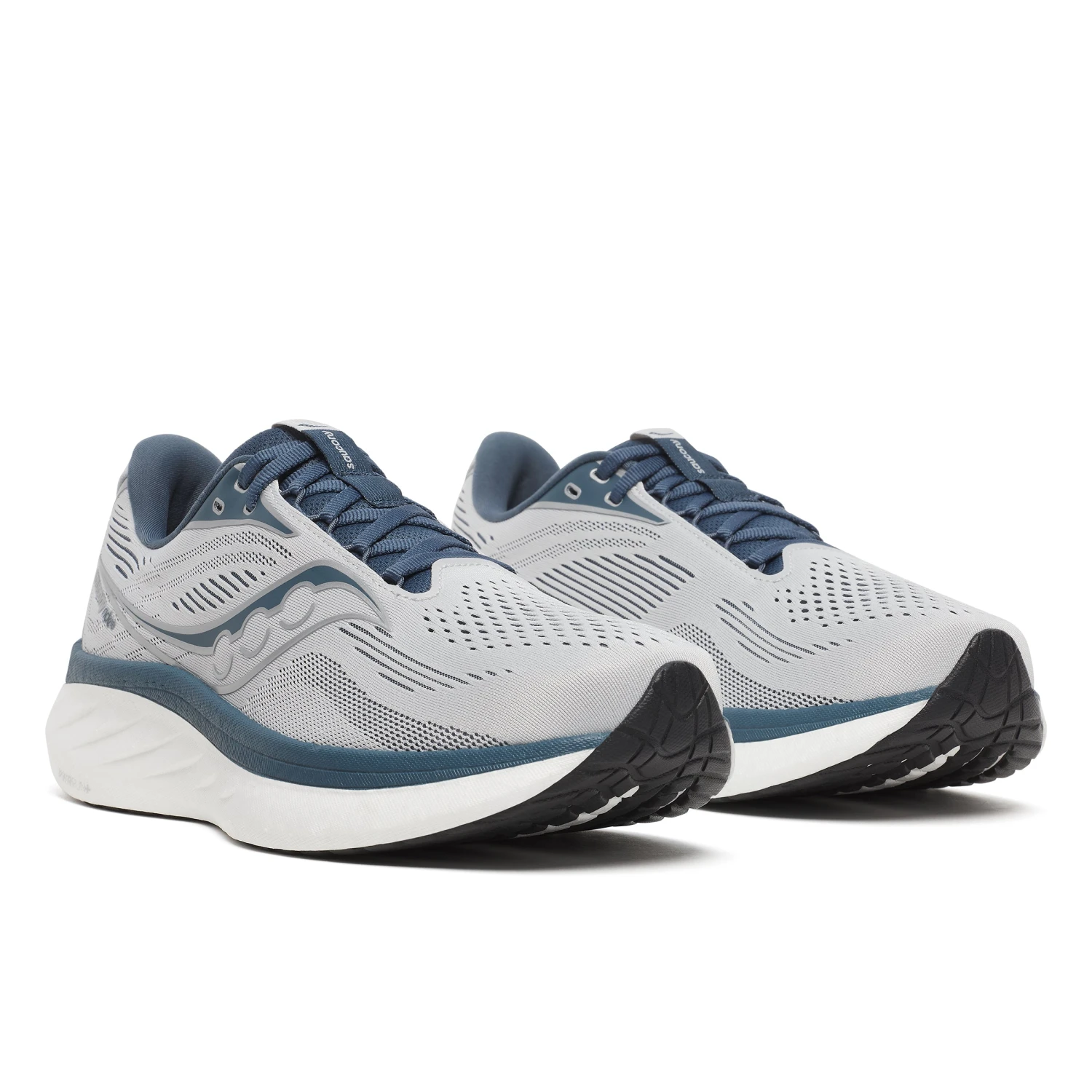 Saucony Men’s Ride 18 (108 - Cloud/Dusk) 3 Saucony Men’s Ride 18 (108 - Cloud/Dusk) - Image 3