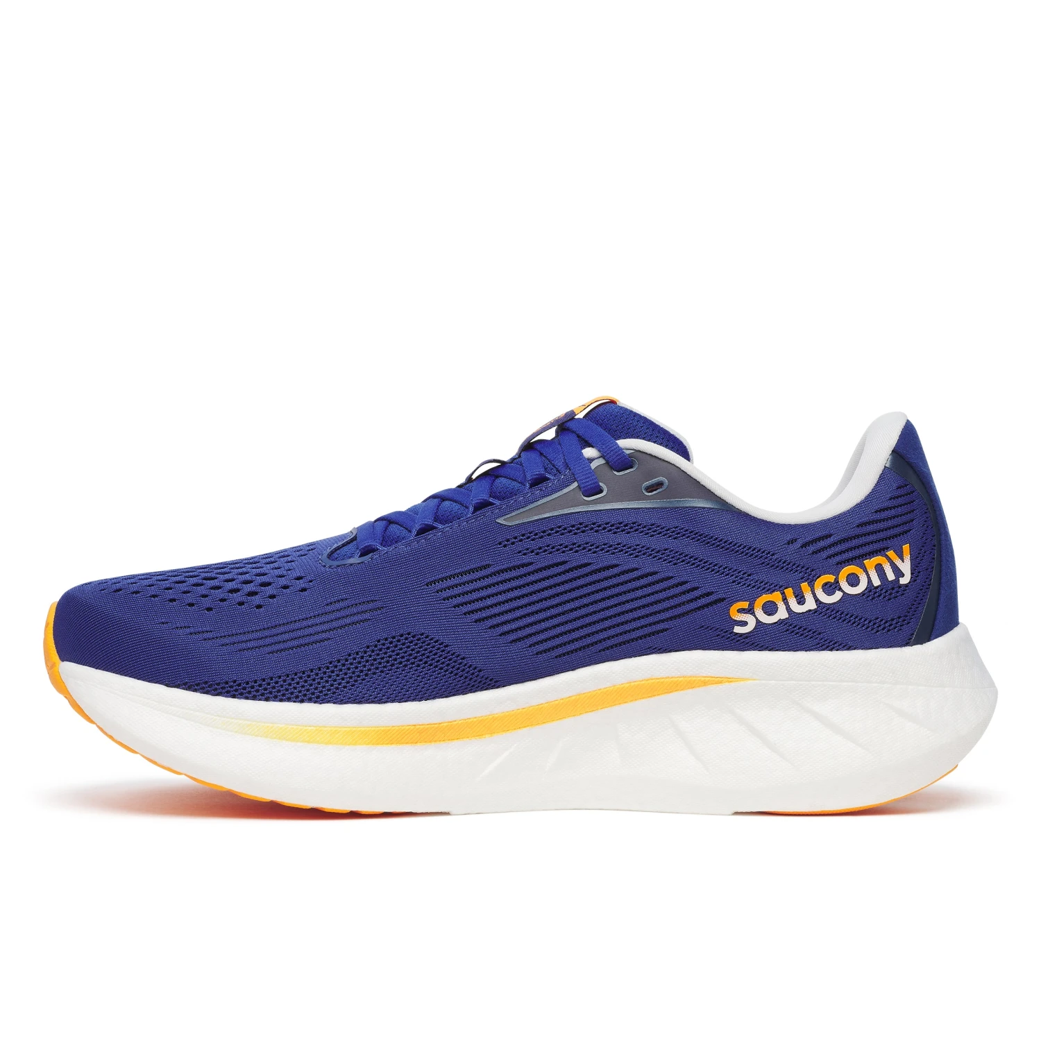 Saucony Men’s Ride 18 WIDE (163 - Azurite/Peel) 2 Saucony Men’s Ride 18 WIDE (163 - Azurite/Peel) - Image 2