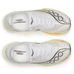 Saucony Unisex Endorphin Elite 2 (130 - White/Peel) -Shoes Fashion Store S30994 130 5