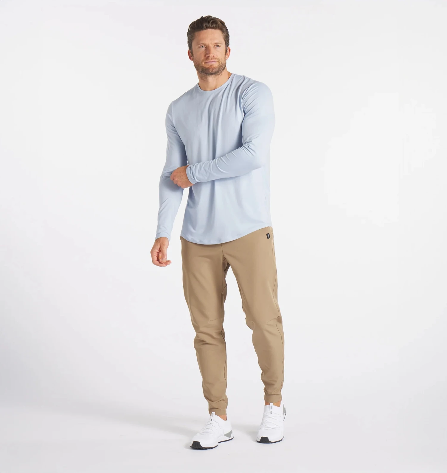 Men's Ultra Long Sleeve (Sky Blue) 6 Men's Ultra Long Sleeve (Sky Blue) - Image 6