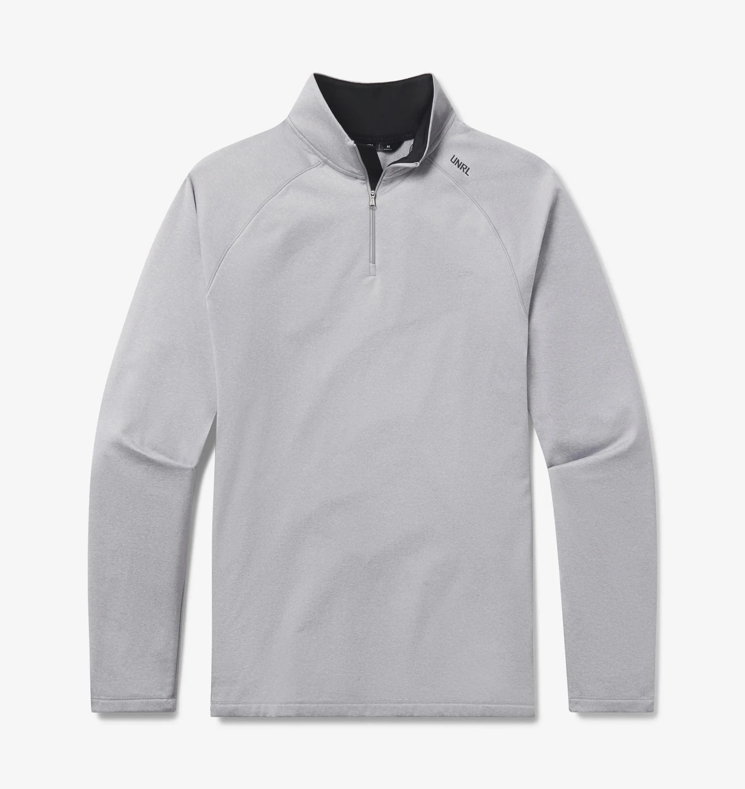 Men's Interlock Quarter Zip (Heather Gray) 3 Men's Interlock Quarter Zip (Heather Gray) - Image 3