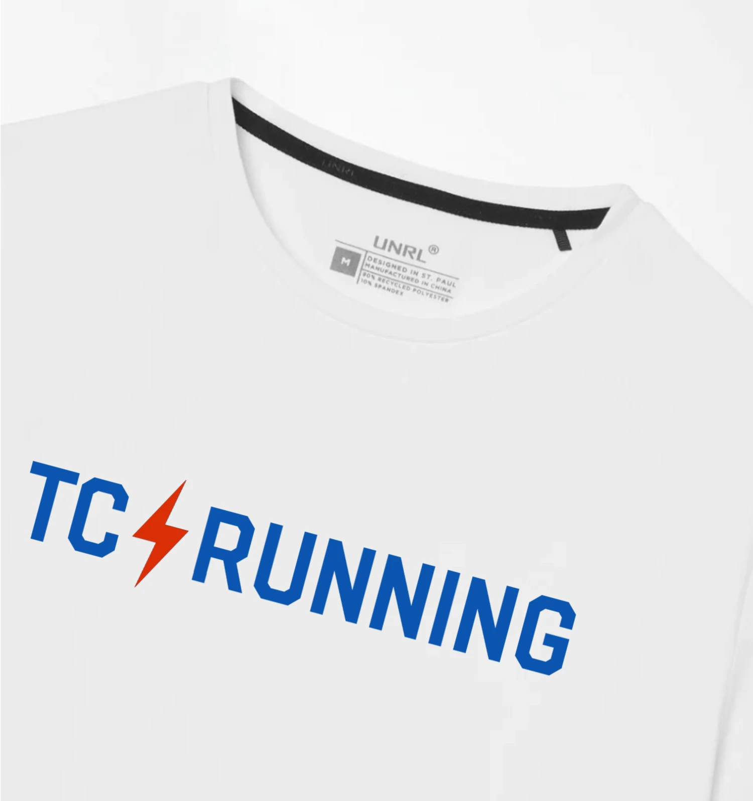 Men's TCRC X UNRL Ultra Tee (White) 5 Men's TCRC X UNRL Ultra Tee (White) - Image 5