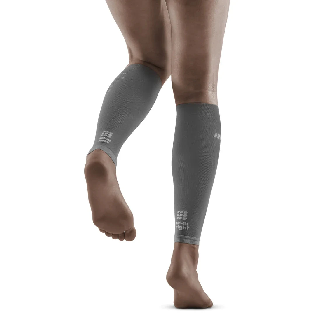 CEP Women's Ultralight Compression Calf Sleeves (Grey/Light Grey) 2 CEP Women's Ultralight Compression Calf Sleeves (Grey/Light Grey) - Image 2