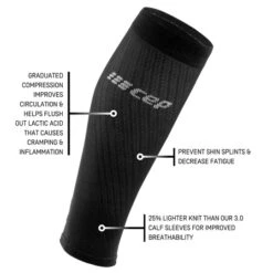 CEP Men's Ultralight Compression Calf Sleeves (Black) -Shoes Fashion Store WS40IY WS50IY 540x 67111ecd ee9a 458a 95dd 0653f89fec32