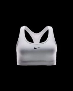 Nike Swoosh Light Support Sports Bra (100 - White/Black) 7 Nike Swoosh Light Support Sports Bra (100 - White/Black) -Shoes Fashion Store W NK SWSH LGT SPT BRA 3