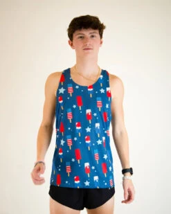 Men's USA Popsicles Performance Singlet