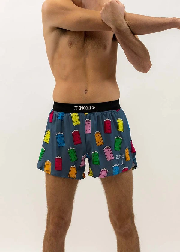 Men's Porta Potty 4” Split Shorts 1 Men's Porta Potty 4” Split Shorts