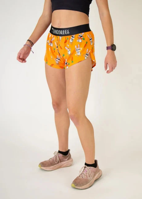 Women's Bad Bunny 1.5" Split Shorts 5 Women's Bad Bunny 1.5" Split Shorts - Image 5