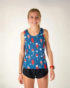 Women's USA Popsicles Performance Singlet