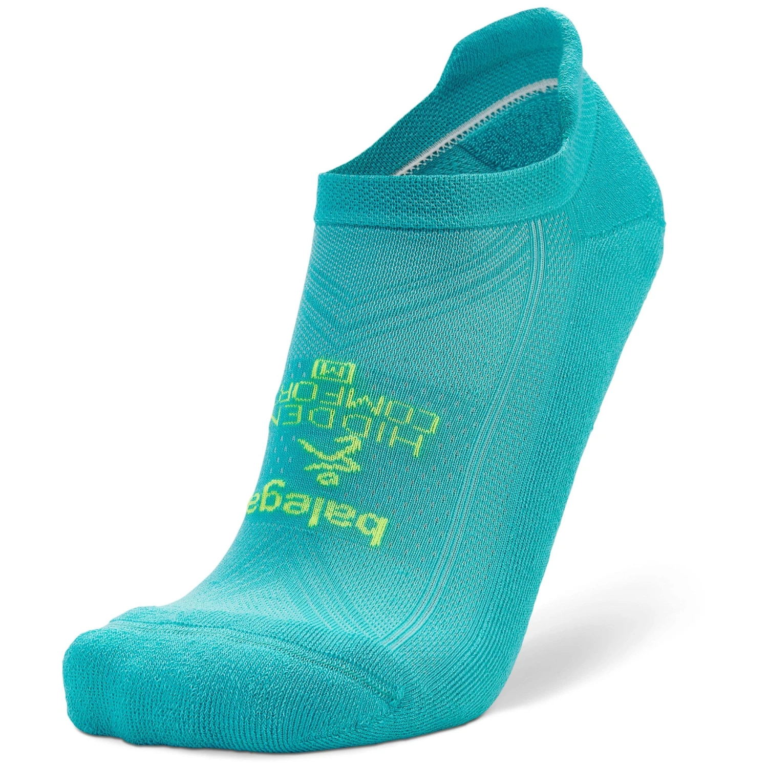 Balega Hidden Comfort Running Socks (Neon Aqua) 1 Balega Hidden Comfort Running Socks (Neon Aqua)