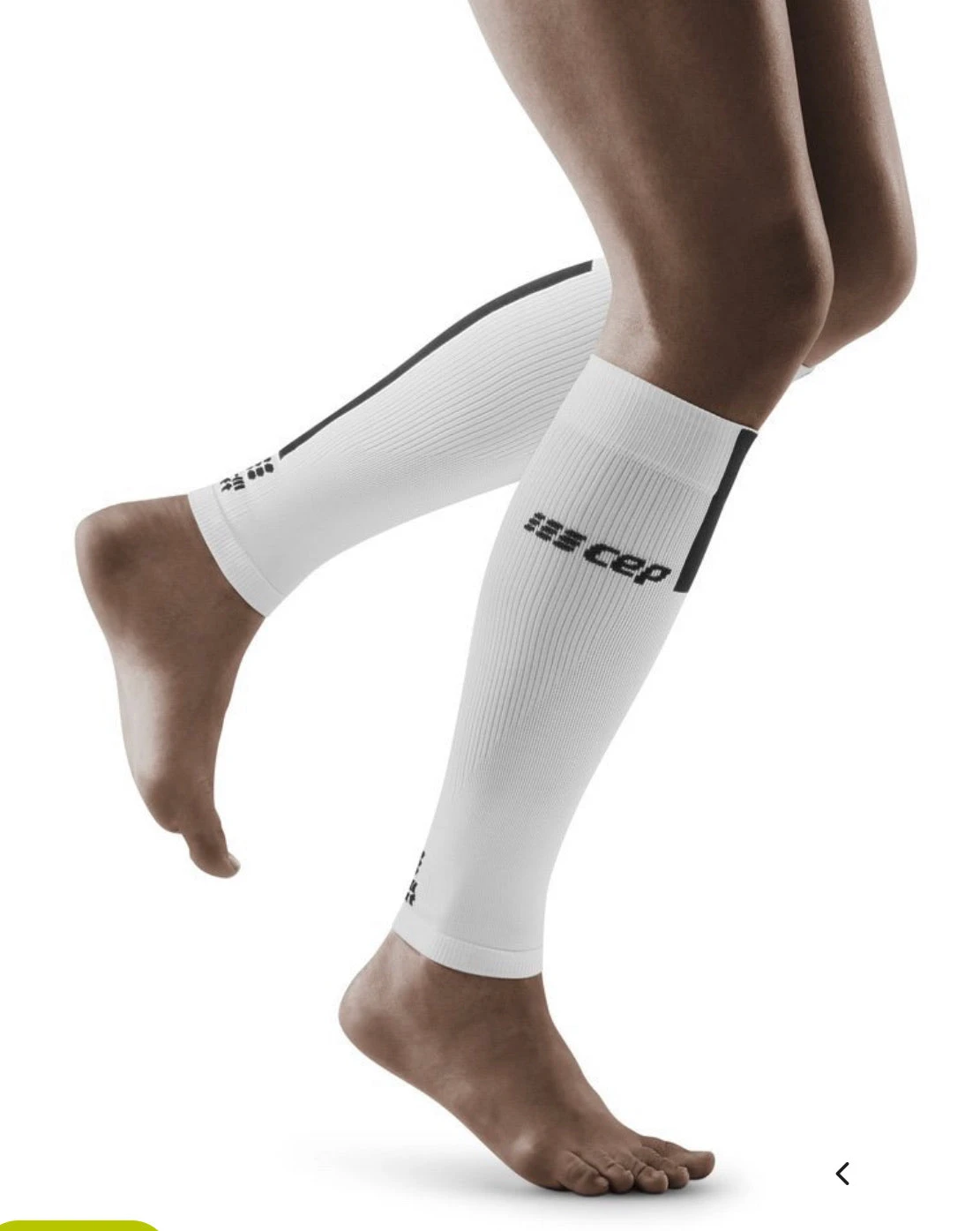 CEP Women Compression Calf Sleeves 3.0 (White) 1 CEP Women Compression Calf Sleeves 3.0 (White)